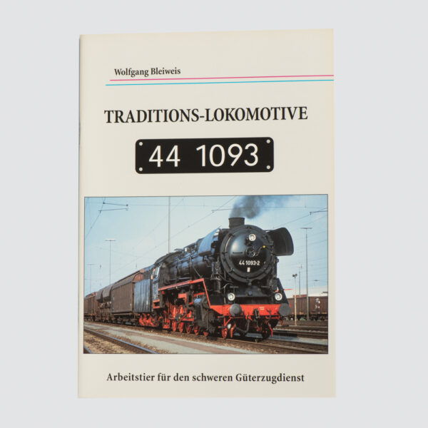 Broschüre der Traditionslokomotive 44 1093
