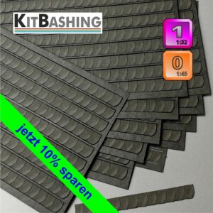 Bogenschnitt Schiefer links 1/0 MaxiPack – KitBashing