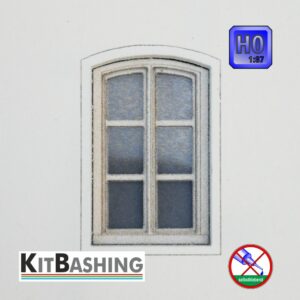 Bogenfenster Set D2 – H0 – KitBashing
