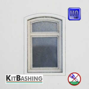 Bogenfenster Set D3 – H0 – KitBashing