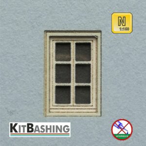 Flügelfenster Set D2 – N – KitBashing