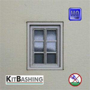Flügelfenster Set A2 – H0 – KitBashing