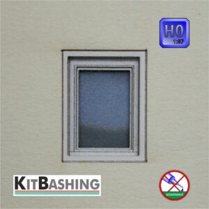 Flügelfenster Set A4 – H0 – KitBashing