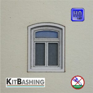 Bogenfenster Set A1 – H0 – KitBashing