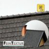 graufarbige Firstziegel-Reihen für Modellbau Dächer in Spur N