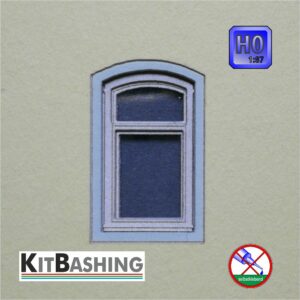 Bogenfenster Set E3 – H0 – KitBashing